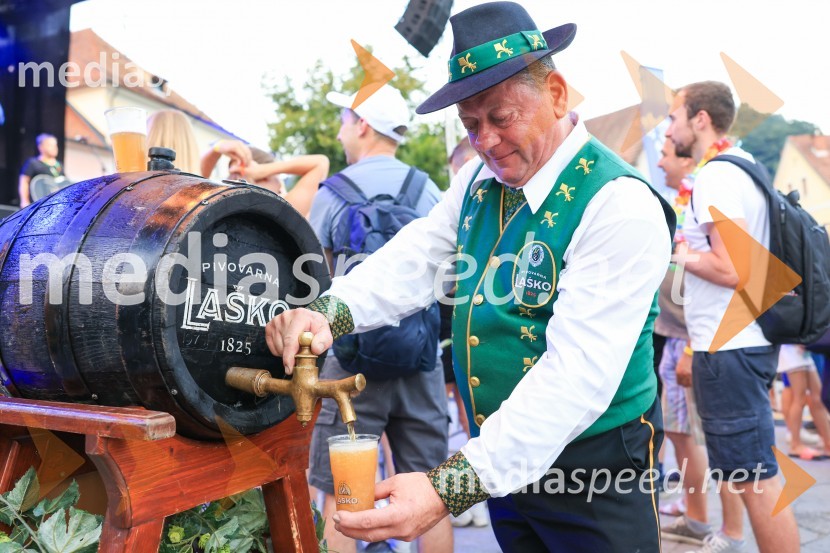 59. festival Pivo in cvetje Laško, otvoritev festivala