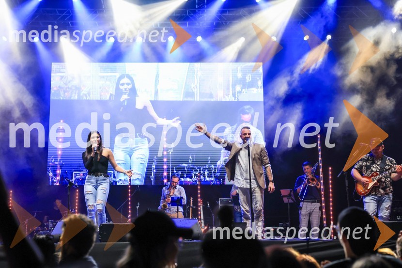  Taja Padežnik;  Dejan Krajnc, Dejan Dogaja59. festival Pivo in cvetje Laško, otvoritev festivala
