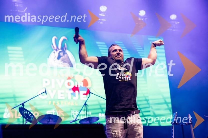  Blaž  Babič, animator59. festival Pivo in cvetje Laško, otvoritev festivala