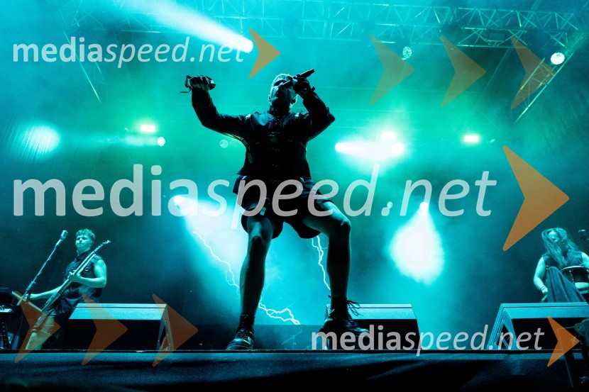  Marko Purišić, pevec, Baby Lasagna59. festival Pivo in cvetje Laško, otvoritev festivala