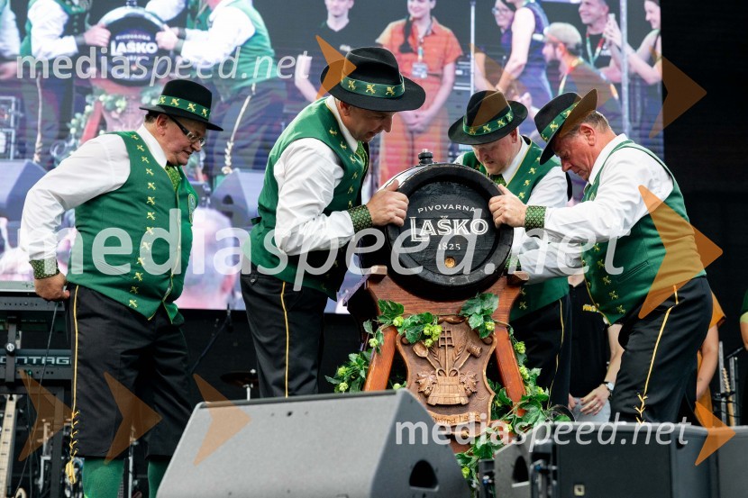 59. festival Pivo in cvetje Laško, otvoritev festivala