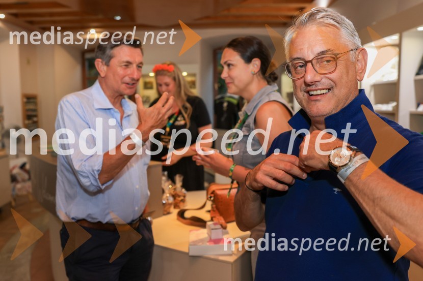  Borut Pahor, nekdanji predsednik Republike Slovenije;  Tina Belej, vodja trajnosti in korporativne vključenosti Pivovarna Laško Union;  Matjaž Han, minister za gospodarstvo, turizem in športFestival Pivo in cvetje 2024, petek