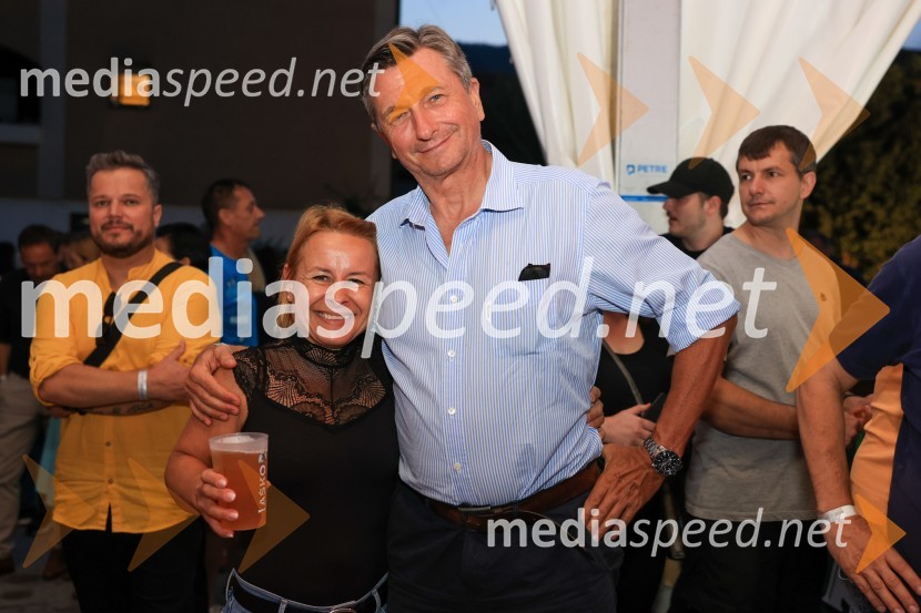  ... ;  Borut Pahor, nekdanji predsednik Republike SlovenijeFestival Pivo in cvetje 2024, petek