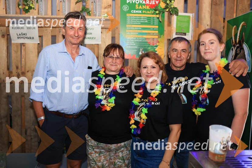  Borut Pahor, nekdanji predsednik Republike Slovenije;  ... ;  ... ;  ... ;  ... Festival Pivo in cvetje 2024, petek
