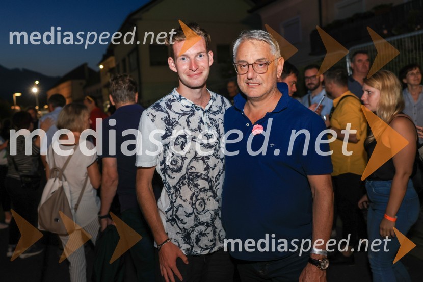  Žiga  Jelar, smučarski skakalec;  Matjaž Han, minister za gospodarstvo, turizem in športFestival Pivo in cvetje 2024, petek