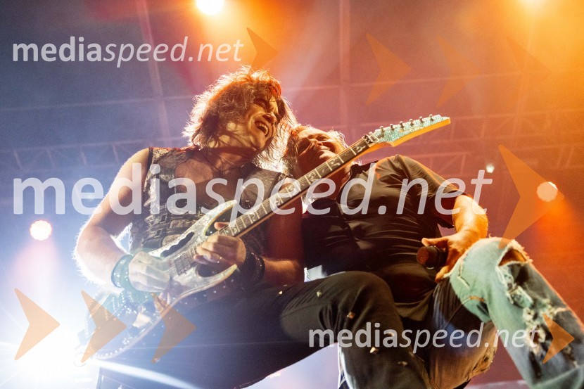  Bor Zuljan, kitarist, Šank rock;  Matjaž Jelen, pevec, skupina Šank RockFestival Pivo in cvetje 2024, petek