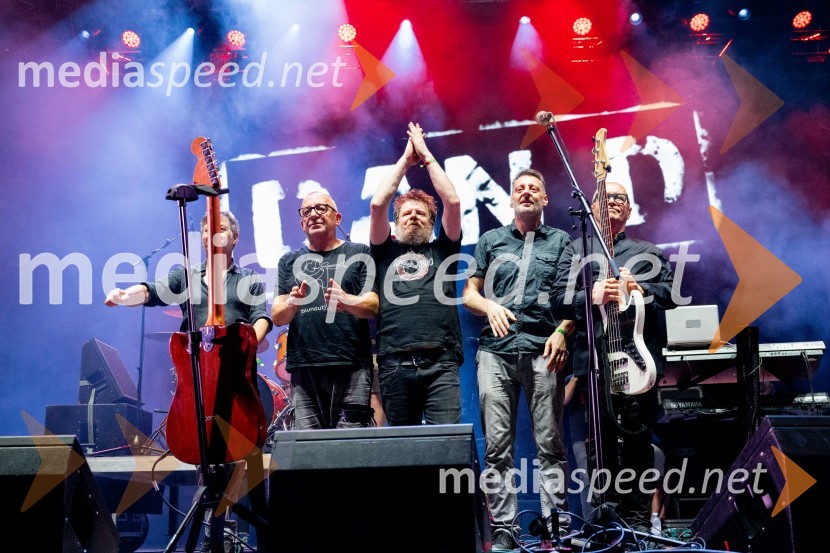  Dušan Obradinovič - Obra, član skupine Dan D;  Tomislav  Jovanović - Tokac, pevec skupine Dan D;  Marko Turk - Tučo, član skupine Dan DFestival Pivo in cvetje 2024, petek