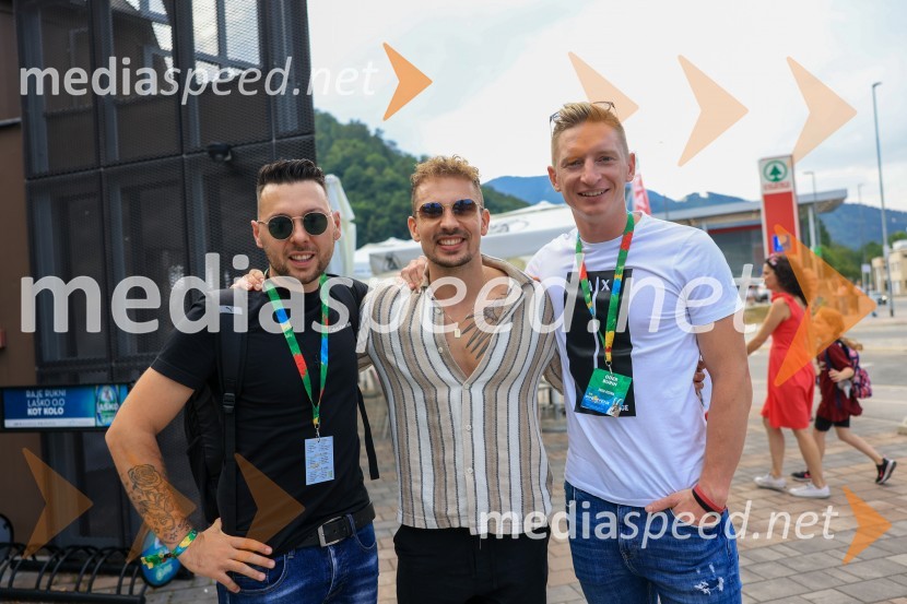  Žan Janežič, Zvita feltna;  Žan Serčič, glasbenik;  Blaž Gec, Zvita feltnaFestival Pivo in cvetje 2024, sobota