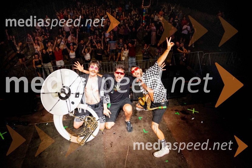  Aljaž Markežič, Pantaloons;  David Nik Lipovac, Pantaloons;  Luka Belič, PantaloonsFestival Pivo in cvetje 2024, sobota