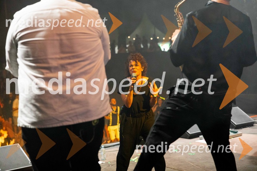  Beate Baumgartner, pevka, DeladapFestival Pivo in cvetje 2024, sobota