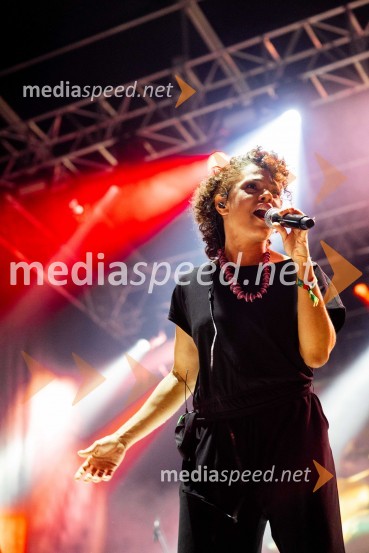  Beate Baumgartner, pevka, DeladapFestival Pivo in cvetje 2024, sobota