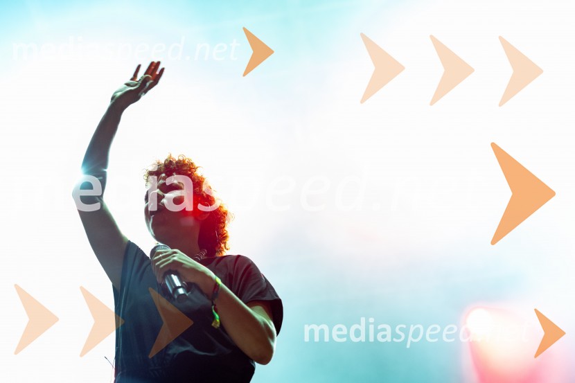  Beate Baumgartner, pevka, DeladapFestival Pivo in cvetje 2024, sobota