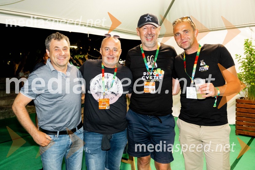  ... ;  ... ;  Nejc Tisu, vodja produkcije, Radio 1;  Urban Kramberger,  direktor festivala Pivo in cvetje, manager blagovne skupine PLUFestival Pivo in cvetje 2024, sobota