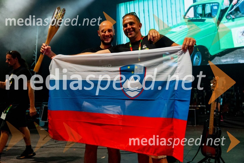  Jan Filip Jordan Frangež, režiser;  Urban Kramberger,  direktor festivala Pivo in cvetje, manager blagovne skupine PLUFestival Pivo in cvetje 2024, sobota