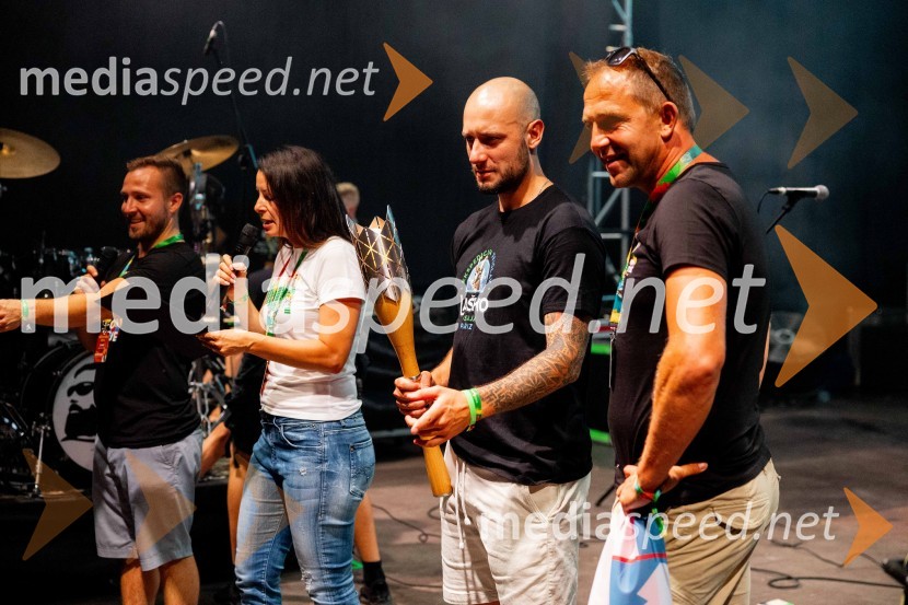  Blaž  Babič, animator;  Jana Morelj, radijska in TV voditeljica;  Jan Filip Jordan Frangež, režiser;  Urban Kramberger,  direktor festivala Pivo in cvetje, manager blagovne skupine PLUFestival Pivo in cvetje 2024, sobota