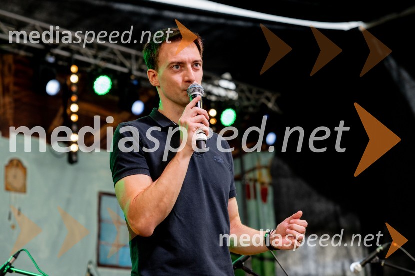  Marko Šantej, župan, Občina LaškoPivo in cvetje 2024, zaključna povorka