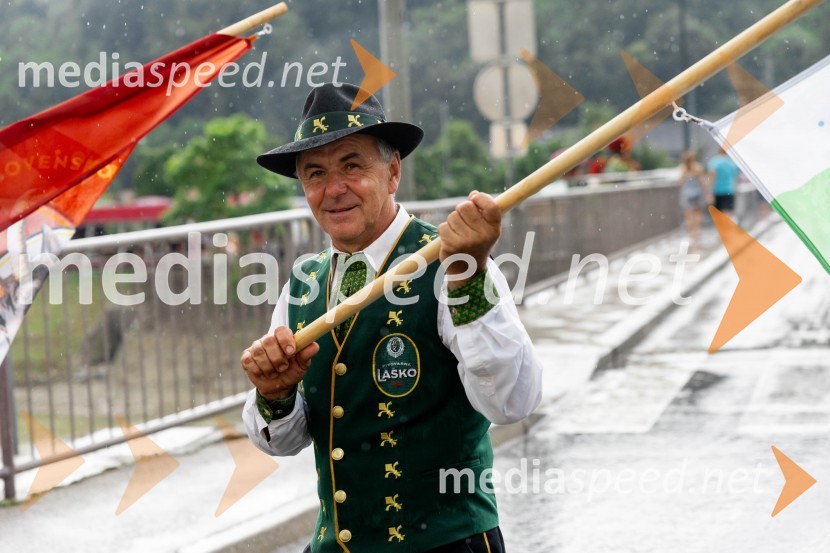 Pivo in cvetje 2024, zaključna povorka