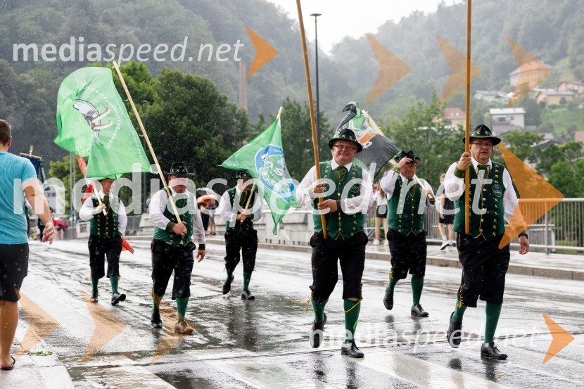 Pivo in cvetje 2024, zaključna povorka
