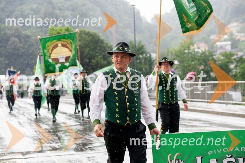 Pivo in cvetje 2024, zaključna povorka
