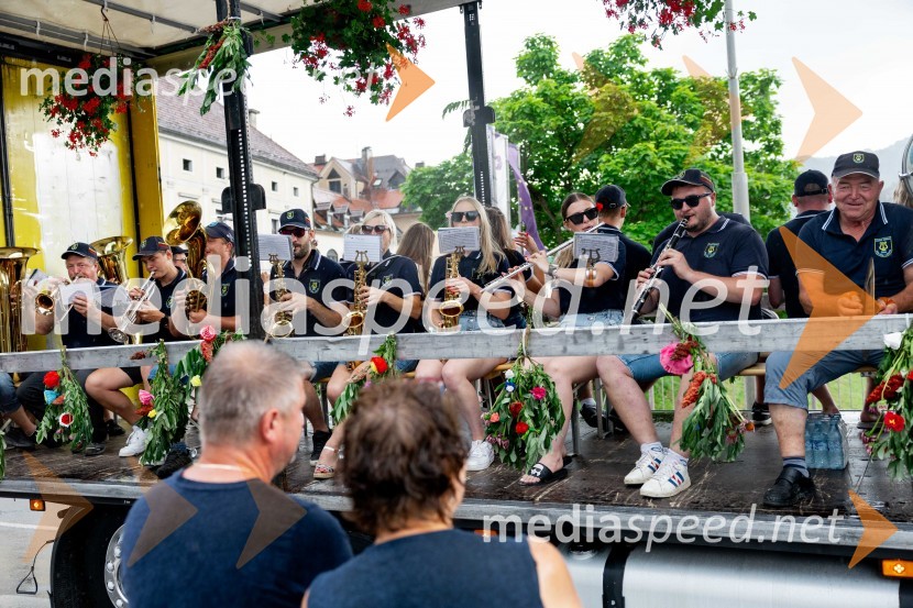 Pivo in cvetje 2024, zaključna povorka