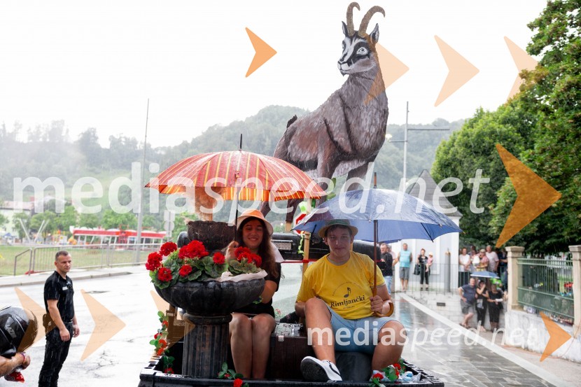 Pivo in cvetje 2024, zaključna povorka