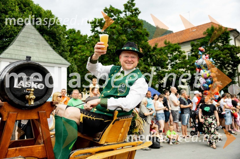 Pivo in cvetje 2024, zaključna povorka