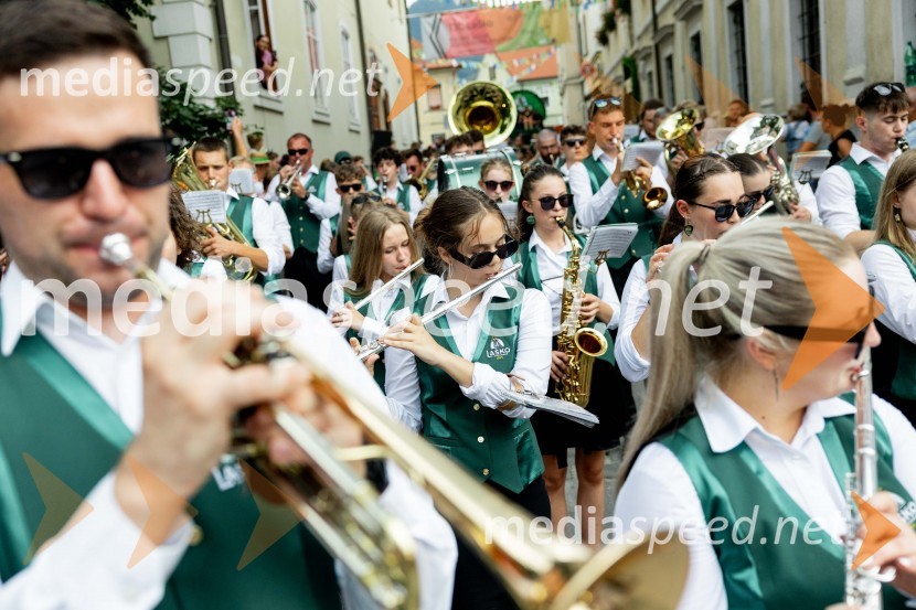 Pivo in cvetje 2024, zaključna povorka