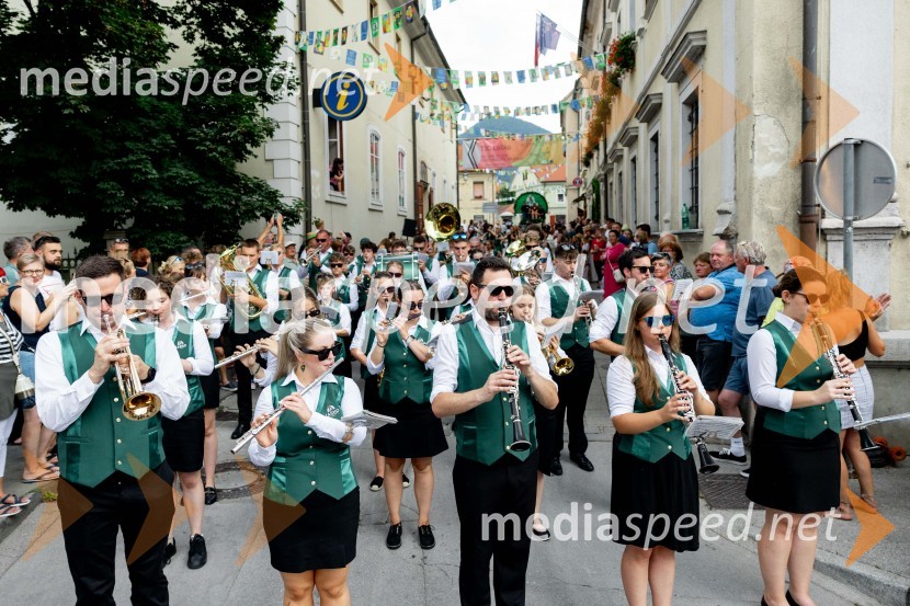Pivo in cvetje 2024, zaključna povorka