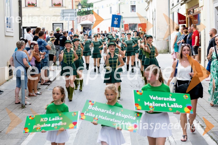 Pivo in cvetje 2024, zaključna povorka