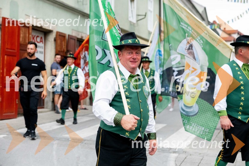 Pivo in cvetje 2024, zaključna povorka