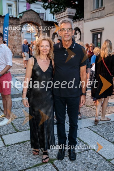 mag. Tadeja Kuhar, predstavnica Državne revizijske komisije za odnose z javnostmi;  Andrej  Kren, direktor PC BrdoMuzikal Bodyguard, 72. Ljubljana Festival