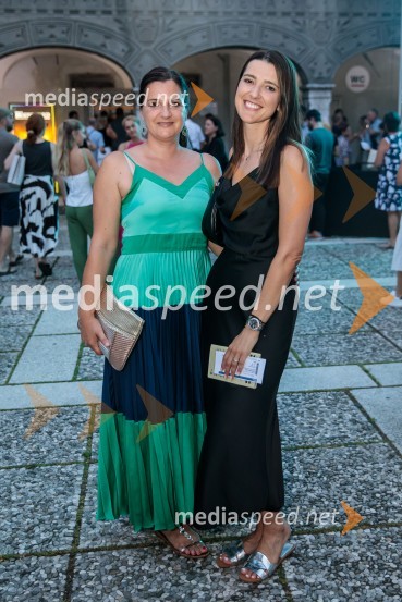  Elvira Treven;  Alenka  Husič, pevka, skupina BepopMuzikal Bodyguard, 72. Ljubljana Festival