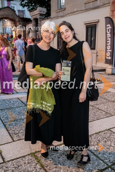  Ljubica   Suna Čehovin, oblikovalka in kostumografinja;  Lea  Čehovin, glasbenica Muzikal Bodyguard, 72. Ljubljana Festival
