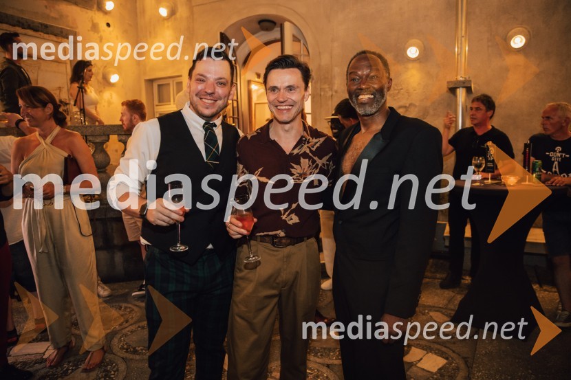  John Gurdian, igralec;  Norman Bowman, igralec;   David-Michael Johnson, igralecMuzikal Bodyguard, 72. Ljubljana Festival