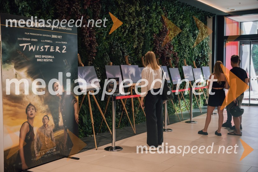 Action Night s filmom Twister 2 v Cineplexx Ljubljana