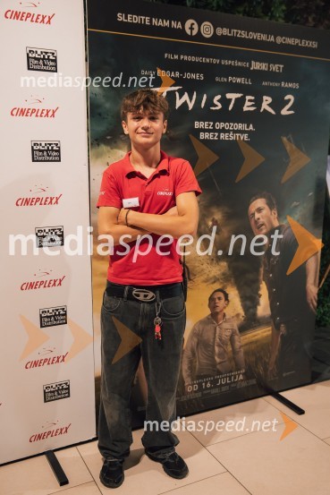 Action Night s filmom Twister 2 v Cineplexx Ljubljana