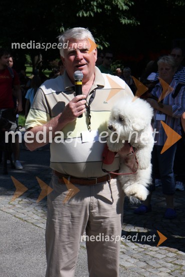 Prim. prof. dr. Erih Tetičkovič, predsednik Društva za varstvo in proti mučenju živali Maribor1. Tačkov tek