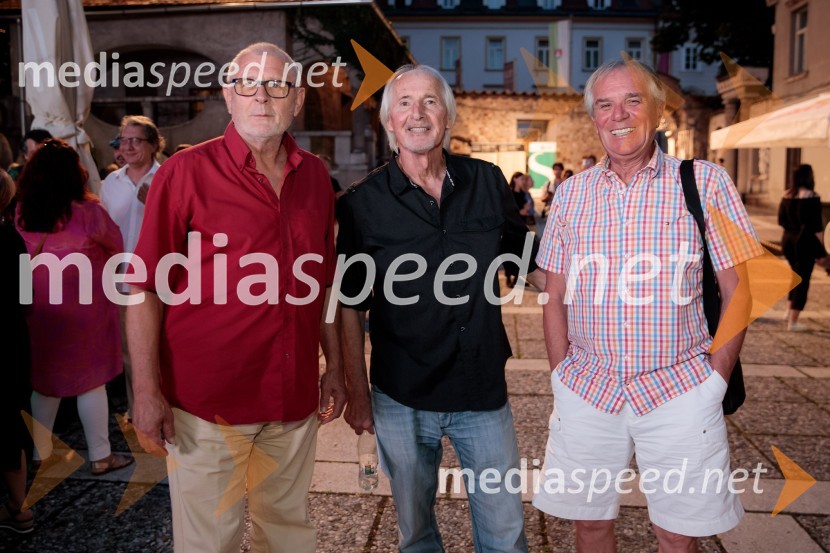  ... ;  Janez Bončina Benč, glasbenik;  Savo Tatalovič, nadzornik HIT-aMargareth Menezes, koncert, Ljubljana Festival