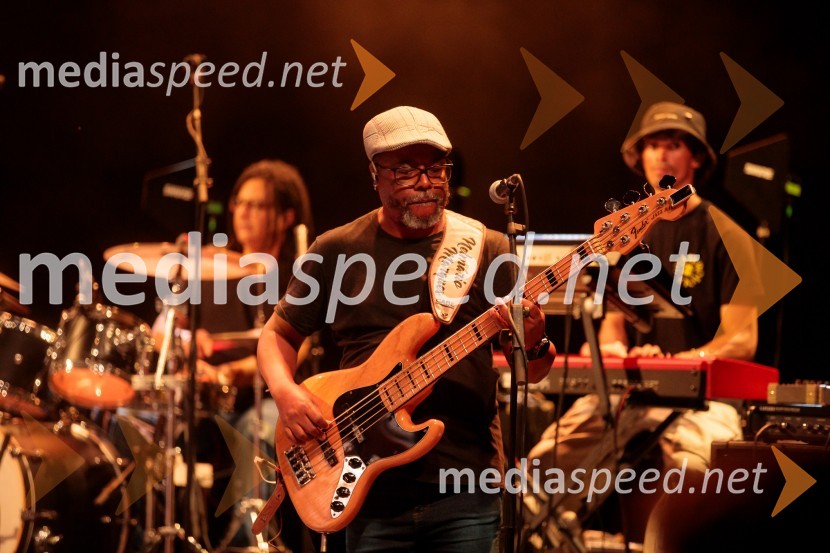  Nelmário Marques Cerqueira, basMargareth Menezes, koncert, Ljubljana Festival