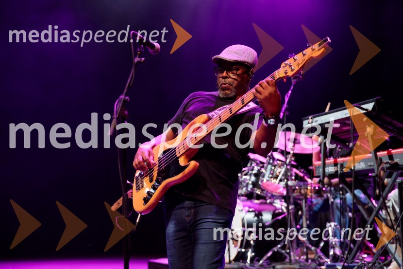  Nelmário Marques Cerqueira, basMargareth Menezes, koncert, Ljubljana Festival