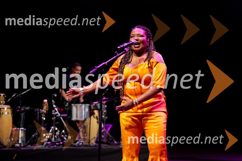  Margareth Menezes, pevkaMargareth Menezes, koncert, Ljubljana Festival