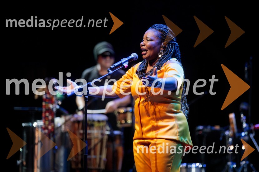  Margareth Menezes, pevkaMargareth Menezes, koncert, Ljubljana Festival