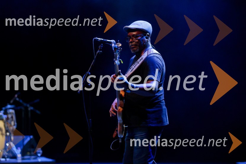  Nelmário Marques Cerqueira, basMargareth Menezes, koncert, Ljubljana Festival