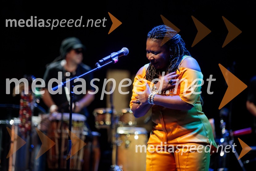  Margareth Menezes, pevkaMargareth Menezes, koncert, Ljubljana Festival