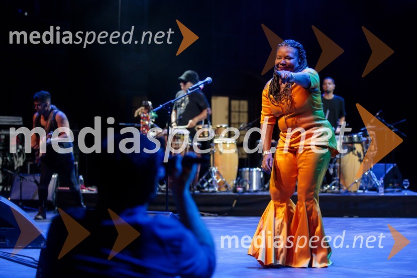  Margareth Menezes, pevkaMargareth Menezes, koncert, Ljubljana Festival