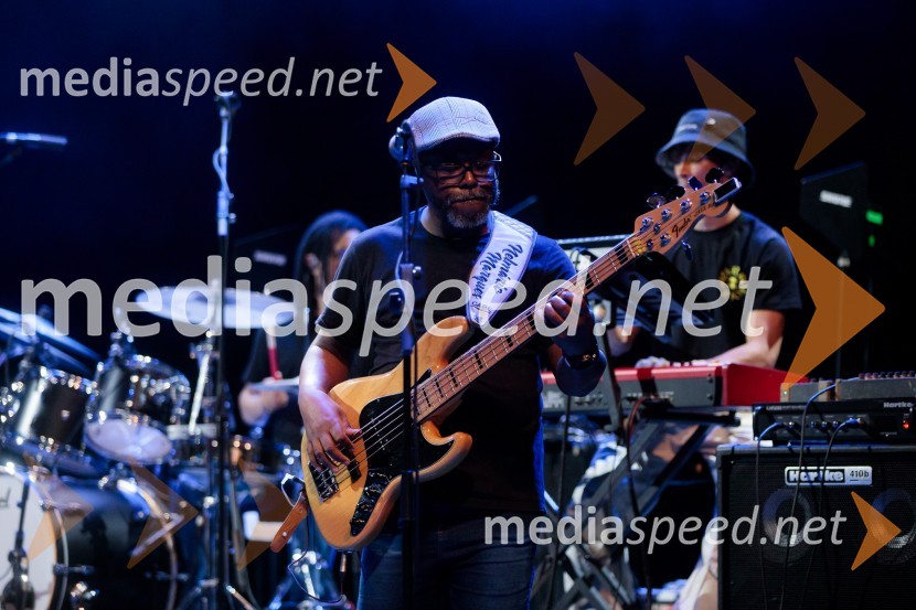  Nelmário Marques Cerqueira, basMargareth Menezes, koncert, Ljubljana Festival