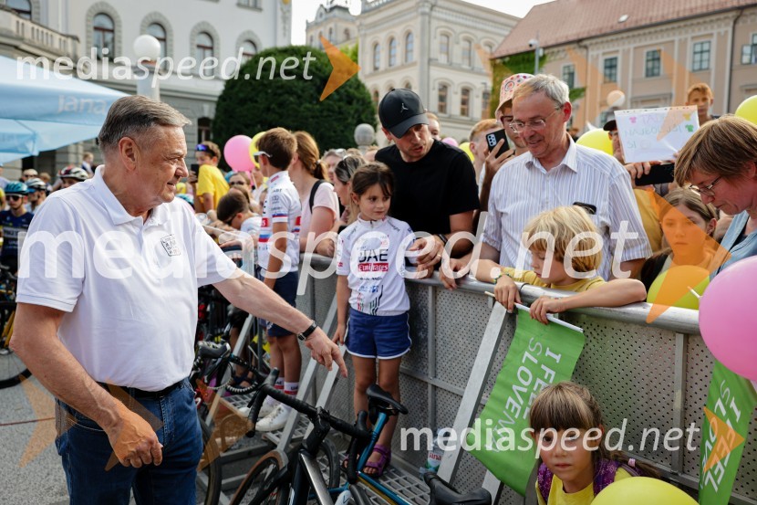  Zoran Janković, župan, Mestna občina LjubljanaSprejem Tadeja Pogačarja v Ljubljani
