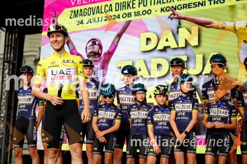  Tadej Pogačar, kolesarSprejem Tadeja Pogačarja v Ljubljani