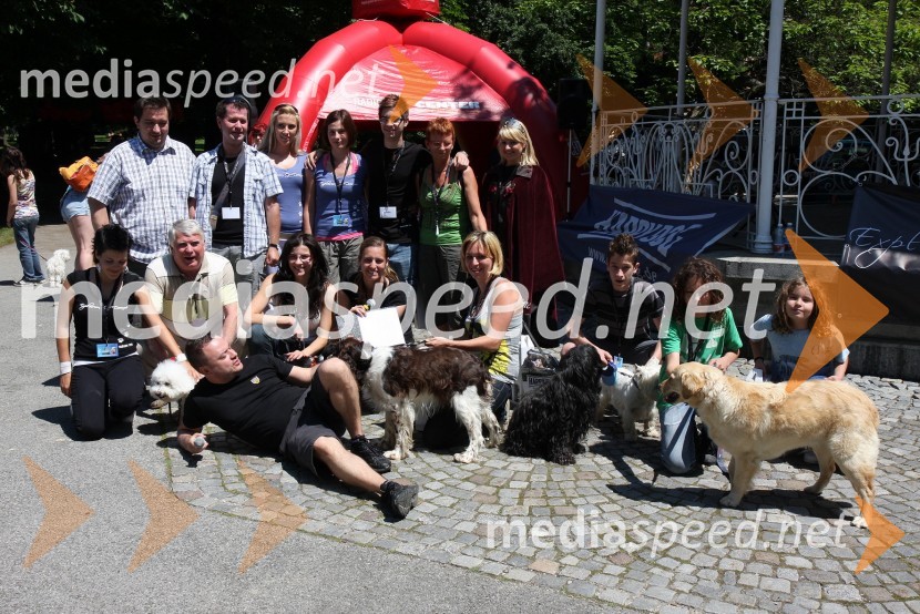 Udeleženci 1. Tačkovega teka1. Tačkov tek