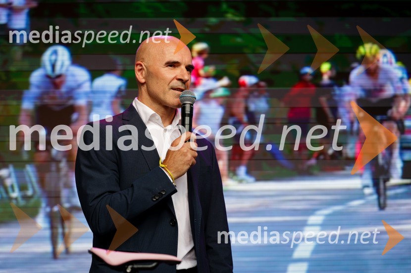  Pavel Marđonović, predsednik kolesarske zveze SlovenijaSprejem Tadeja Pogačarja v Ljubljani